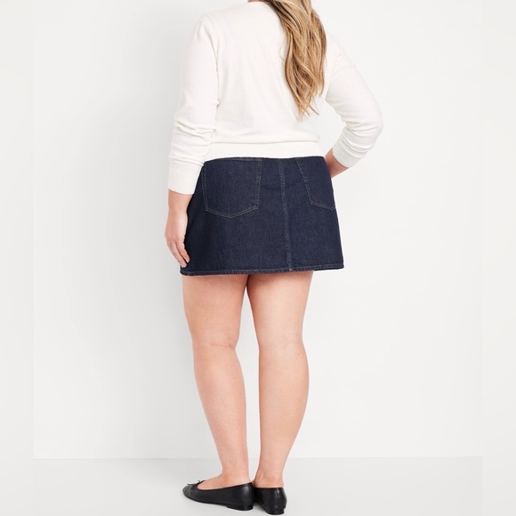 High-Waisted OG A-Line Mini Skirt - Picture 8 of 8